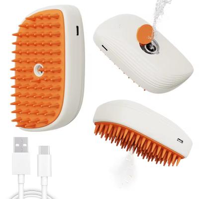 China Pet Steam Massage Brush With Ergonomic Design For Comfortable Handling for sale