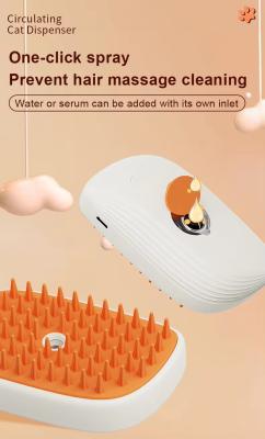 China Pet Steam Massage Brush Designed for Deep Cleaning and Relaxing Massage for sale