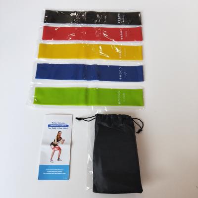 China Yoga Fitness Latex Belt Fitness Drawstring Belt Resistance Band  Set Home use for sale