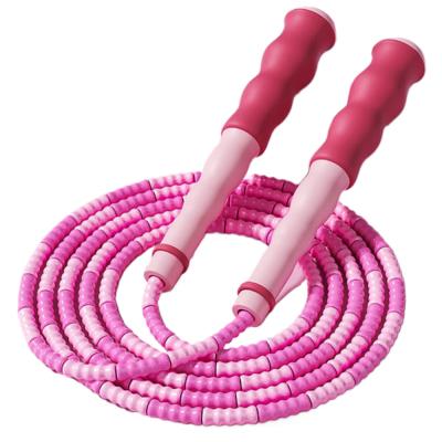 China Fitness Sports Skipping Ropes Body Building Fitness Equipment Display Bamboo Workout Skipping Rope for sale