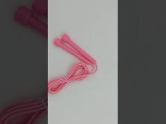 Plastic short handle jump rope