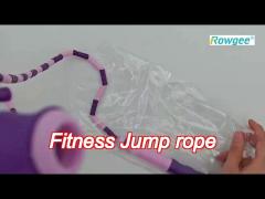 soft beaded fitness jump rope bamboo skipping rope 2600mm  exercise in school gym