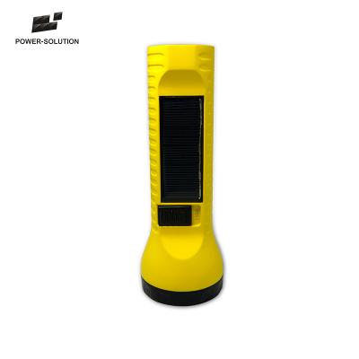 China Residential Solar Rechargeable Torch and Reading Light for Indoor and Outdoor Lighting for sale