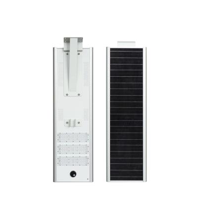 China ROAD High Brightness IP65 60 Watt LED Street Light Warm Solar Outdoor Road Lighting With Remote Pole for sale