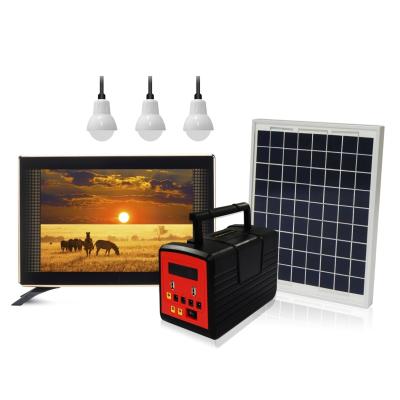 China China Home Manufacturer Solar System Provide the Portable Lightweight Solar Power Kit for Watching TV and Fan to Off Grid for sale