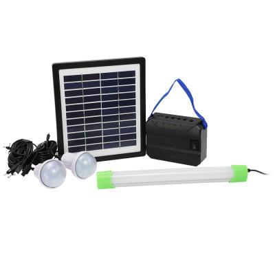 China OEM mini home plant solar system for home led lighting system solar panel solar bulb camping kit for home use light up 3 rooms for sale