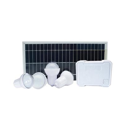 China Home Friendly 5W Solar Power Panel Storage Complete Home Lighting Mini Energy System for 4 Rooms Off Grid Rural Area in Africa for sale