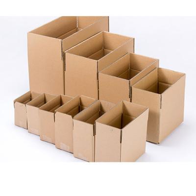 China Recyclable Solid Plain Corrugated Packaging Paper Large Mailer Cardboard Boxes For Shipping for sale