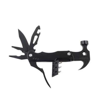 China Multi Function Combination Tools Multi Function Knife Holder Saw Hammer Hex Key Nail Puller Pliers Bottle Opener Screwdriver PH SL for sale