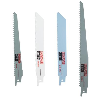 China Power tools. High Speed ​​Straight Smooth Edge Reciprocating Saw Blade Set For Metal Wood Cutting for sale