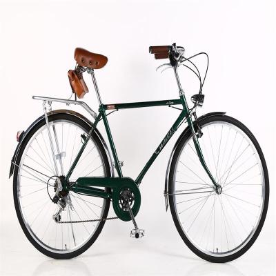 China Hot Selling Cross City Old Style Old Style City Bike 26 Inch Good Quality OEM ODM Vintage City Bicycle for sale