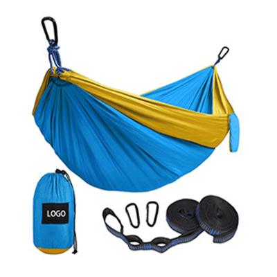 China Factory Wholesale Eco-friendly Custom Travel Hammock Lightweight Waterproof Outdoor Camping Hammocks for sale