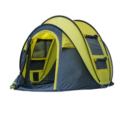 China Durable Shape 4 Persons Automatic Quick Opening Boat Tents Waterproof Outdoor Tent For Beach And Camping for sale