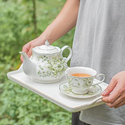 Chine Type de tasses de boissons Soucoupes Design Style Dinerware Flower Ceramic Cup Set Of Cups Coffee & Tea Sets Porcelaine Tasse à thé Mug Set Gift Box Europe Luxe Set de thé Pour une heure de thé élégante à vendre