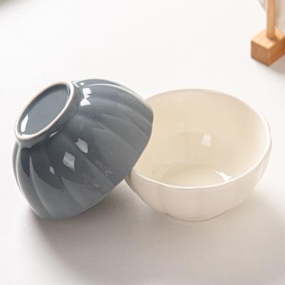 China Stocked Yanxiang Ceramic Serving Bowl Small Bowl Ceramic Set Dinnerware Type Bowls for sale