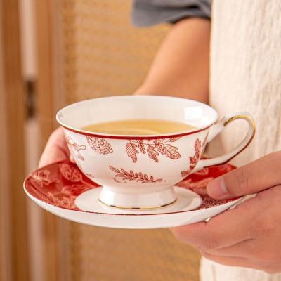 Cina Tazza per ornamenti di Natale Tazza per tazze di porcellana Scatola regalo Tazze da caffè in ceramica Tazze da tè Colazione Tazze di latte Acqua da regalo in vendita