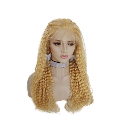 China Blonde Bob Wig 613 Lace Wig Human Hair Lace Wig , 613 Curly Lace Front Wig 100%human Hair 130% Density for sale