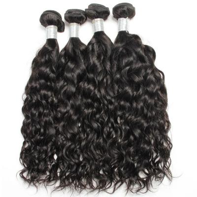 China WAVE WAVE Indianmink Grade Natural Hair Machine Use Machine Natural Double Wave Hair Bundle Color 9A No Shedding No Tangle 8-40 Inch Available for sale