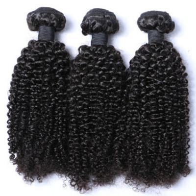 China Grade 8A Kinky Curly Indian Raw Curly Human Hand Tied Hair Weft Extensions, Mongolian Brazilian Peruvian Burmese, Wholesale Weaves for sale