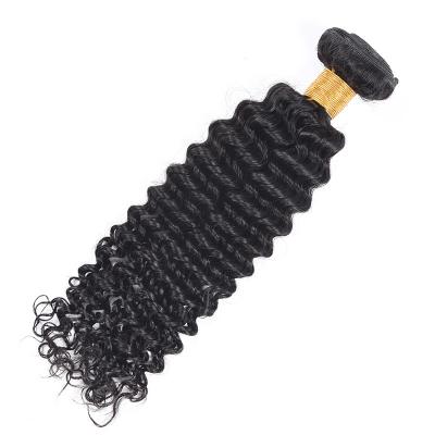 China Deep Wave Hair Extension Deep Wave Hair: 7A Brazlian Hair Weft Remy Hair Weave Bundles for sale