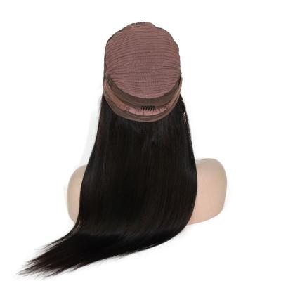 China Natural Wave 360 ​​Silky Straight Lace Front Wig Cambodian Straight Hair Color Pre Plucked Lace Front Human Hair Wigs For Color Women With Baby Hair for sale