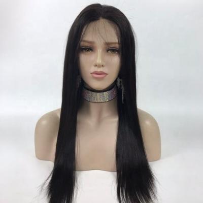 China 13x4 Lace Front Wig Straight Human Hair Brazilian Hair Pre Plucked Baby Hair Wholesale Price Fast Shipping for sale