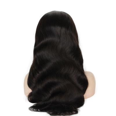 China Fast Shipping 13*6 Body Wave Lace Front Wig Virgin Peruvian Body Wave Hair Pre Plucked Lace Front Human Hair Wigs For Color Women for sale