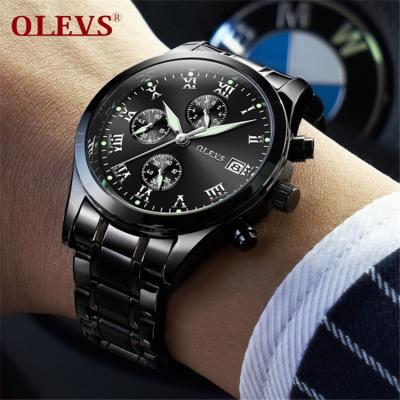 China Non-specific original OLEVS 5569 watch men sport quartz male watches automatic date time clock men luminous wristwatch steel watches for sale