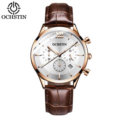 China Best Selling Fashion Automatic Watch OCHSTIN 6129A Rose Gold Military Quartz Analog Wrist Watch Relogio Masculino Relogio Erkek Saati for sale