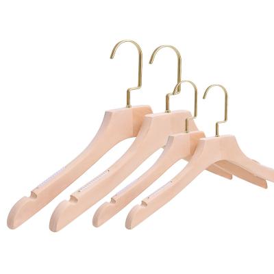 China Minimalist Graphic Coat Hangers Customization Directly Ensure Wooden Hanger Space Saving for sale