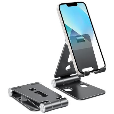 China Dual Angle Adjustable Phone Tablet Holder Folding Desk Stand for sale