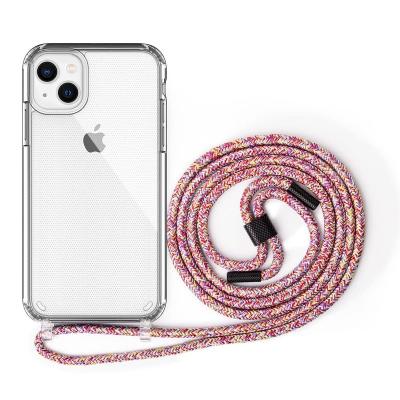 China Unique Universal Adjustable Cross - Nylon Lanyard Patch Strap Lanyard For All Body Neck Mobile Phone Strap Mobile iPhone Smartphone for sale