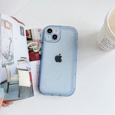 China Shockproof For Iphone 12 Case Shockproof Thin Transparent Crystal Clear Tpu Bumper Phone Back Cover For Iphone 11 12 pro max for sale