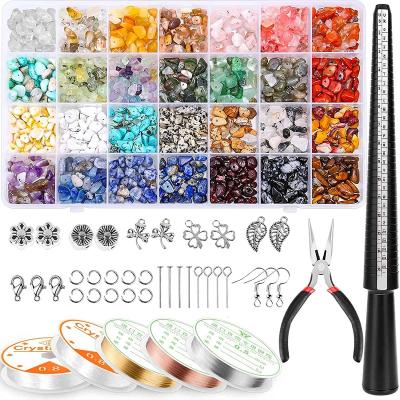 China Jewelry Making Ring Making Kit with 28 Colors Crystal Beads, 1660Pcs Crystal Jewelry Making Kit and Other Jewelry Ring Making Supplies for sale