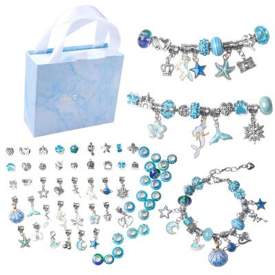 China Decoration Charm Bracelets Making Kit for Girls, Charm Beads Bracelet Jewelry Kit Jewelry Charms Gift for sale