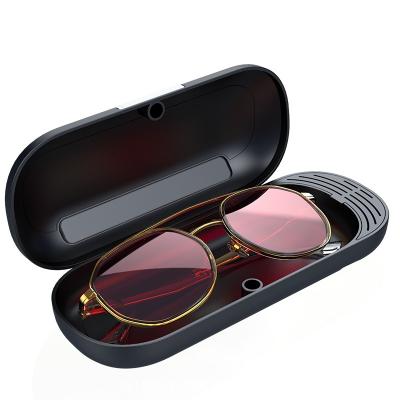 China Multifunctional 3 in 1 Multifunctional 3 in 1 Glass Case Car Sunglasses Frame Car Glass Case Holder for sale