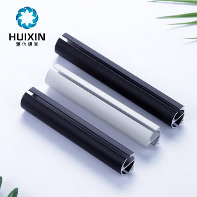 China Minimalist Good Quality Roller Lampshade Parts And Head Zebra Lampshade Tube Rail Aluminum for sale