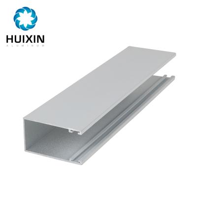 China Modern Aluminum Extrusion Powder Profile Curtain Coating Track for sale