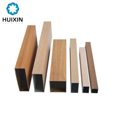 China Viable high quality decorative aluminum square hollow tube for fence for sale