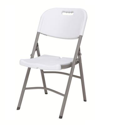 China The hot sale of folding chair of small modern modern outdoor folding chair with a bar on the back, HDPE hollow body the blowing chair for sale