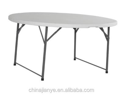 China 5ft Modern Series Half Folding Table, 8 Person Round Folding Table for sale