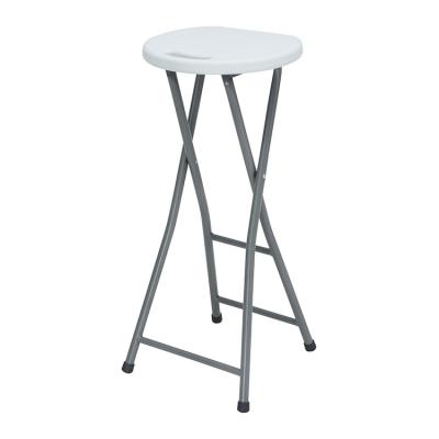 China Modern Outdoor HDPE Plastic Stool, Blow Molding Folding Bar Stool for sale