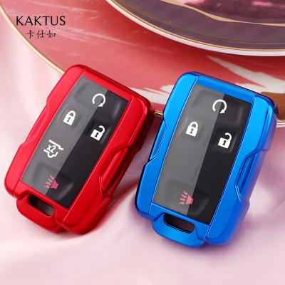 China Eco-friendly Car Key Case Smart Cover For Chevy/Silverado/Colorado/GMC Car Key Canyon/Sierra/Yukon/Chevrolet Key Case for sale