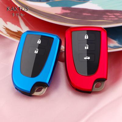 China Eco-friendly SHOVEL For YARiS L YARiS L HIACE TOYOTA VIOS Car Key Case TPU Protect Cover Carkey Shell for sale