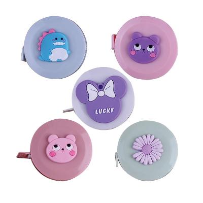 China Promotion Multiple Choice Cartoon Fancy Automatic Digital Tape Measure Cute Cute Custom\School\Office for sale