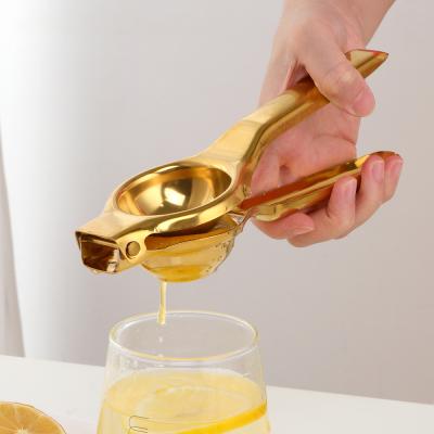 China Viable Viable Cooking Instruments Fruit Tool Manual Lime Juice Maker Lemon Orange Squeezer Citrus Squeezer Stainless Steel for sale