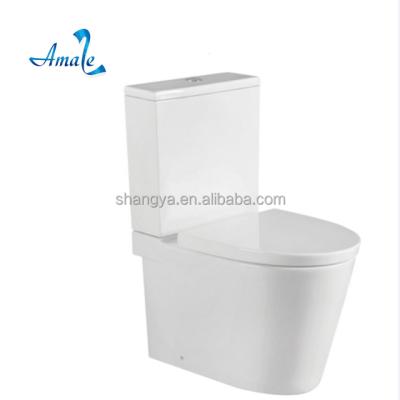 China Automatic Operation Stun Sanitary Take Care Of Bathroom Products Two Piece Toilet for sale