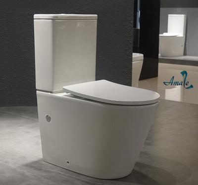 Chine 2020 Hot Sale Watermark Double-flush Canton Toilet and Australia Two-Piece Toilet à vendre