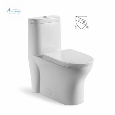 China Double-Flow Stun Ceramic Western Sanitary Ware WC American UPC Toilet Models With Price zu verkaufen