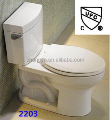 Chine Automatic Operation UPC Toilet Flow Mechanism Toilet Ware Toilet Pan Sanitary Toilet UPC à vendre